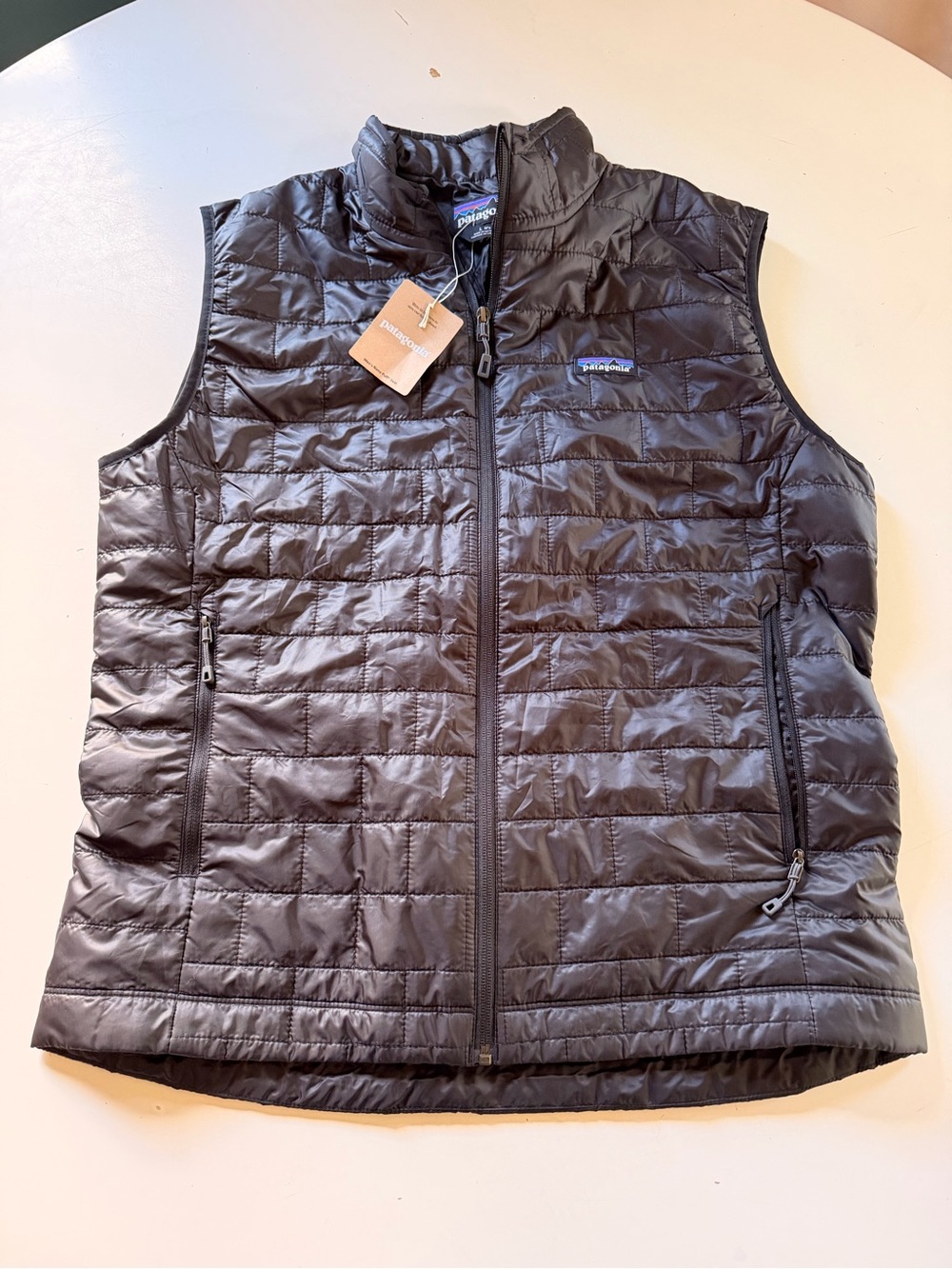 Patagonia Nanopuff Vest, Black, sz L